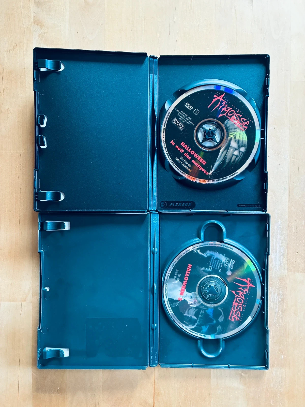 Lote de 2 DVD de Halloween 1 y 2 de John Carpenter. – photo 2